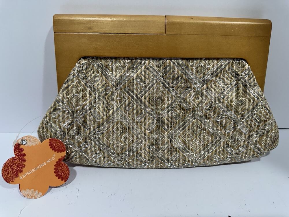 Lot Of 2 Clutch Purse Bag Isobelle Expressions NYC